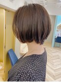 【Lond佐野】小顔ショートボブ うるツヤ落ち着き大人ボブ