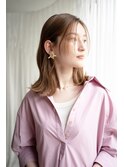 ぱらっと前髪の柔らかストレートパーマ・・・担当KAYO