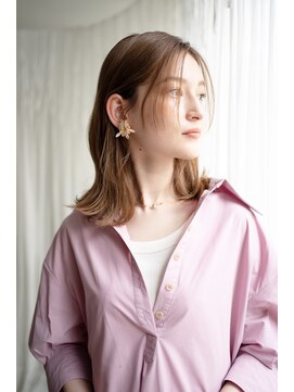 マグノリア オモテサンドウ(MAGNOLiA Omotesando) ぱらっと前髪の柔らかストレートパーマ・・・担当KAYO