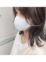 ブリーチなし × ラベンダーベージュ Hair Design Collet Ginza