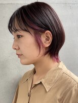 ボコカ(bococa) インナーピンク×ウルフ×ボブ