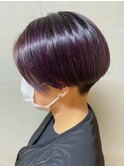 女性刈り上げショート
