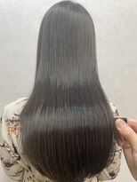 ユアーズヘア 神楽坂店(youres hair) 艶ロンググレージュ/大人艶ロング/ロングヘア/髪質改善