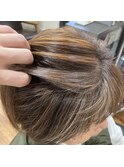 白髪活かし　白髪ボカシ　脱白髪染め