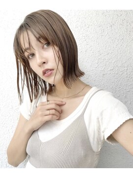 ロンドプロフィール 浦和(Lond profil) 浦和ショートヘアショートカット韓国白髪ぼかし白髪染めボブ