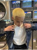 ハイトーンショート <渋谷> <理容室> <バーバー>