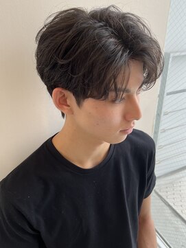 イヴォークトーキョーオーサカ(EVOKE TOKYO osaka) 韓国風 アップバング ナチュラル