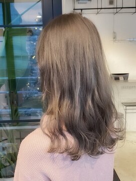 ラヴィズム 松崎店(LUVISM) 10代20代30代ミルクティーベージュダブルカラーケアブリーチ