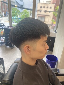 フランクスバーバーリザーブ 人形町店(FRANK’S BARBER RESERVE) ロースキンクロップ