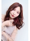【UNIX港北】ほめられ小顔ウェーブ#イヤリングカラー
