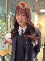 ヘアーアンドメイク ビス(HAIR&MAKE bis)&nbsp;ブリーチなしでできるピンクブラウン☆【多田　華歌】