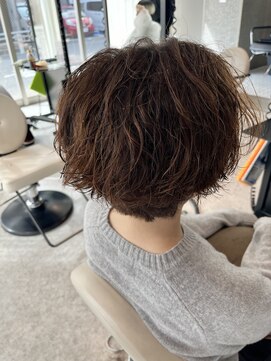 チャオ バイ ミチ(Chao by MICHI) 【Chao Taishi】ショートパーマスタイル