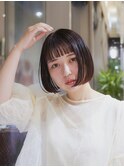 ミニボブ/オン眉ボブ/ぱつっとボブ/韓国ボブ/アーチボブ/茶屋町