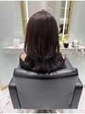 透明感抜群 ラベンダーグレージュ