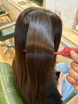 マティーズ(Matty's)の写真/一人ひとりの髪質に合わせたケアで、ダメージを補修◎髪の内側から補修して、憧れのうるツヤ髪に♪