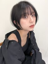 ネイロ バイ ジルブラン 葛西(NeiRo by JIL BLAN)&nbsp;ハイライト白髪ぼかしダブルカラーインナーカラーショートボブ