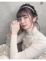 ニスル 町田店(NISURU)&nbsp;似合わせカット/大人ガーリー/ダークアッシュ/着物/町田/町田駅