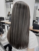 キラ 渋谷(KILLA)&nbsp;コントラストハイライト/こなれミディ/ワンレン/小顔/黒髪