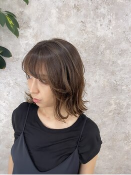 エアープロデュース(AIRE produce)の写真/【駐車場有◎/春日】繰り返しが必要なグレイカラーだからこそ上質なカラーでツヤ髪×トレンドスタイルに♪
