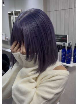 アーチフォーヘア 心斎橋店(a-rch for hair) 青みパープル