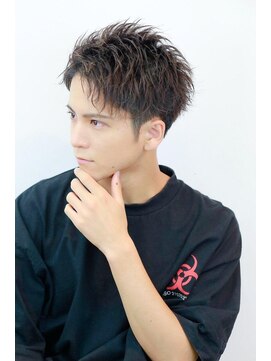 リップス 立川(LIPPS) かきあげ　ソフトツイスト　アップバング　刈り上げ