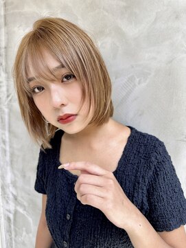 ロンドルーチェ 心斎橋(Lond luce) 大人ガーリー×似合わせカット【髪質改善／縮毛矯正】