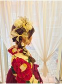 卒業式ヘアアレンジ