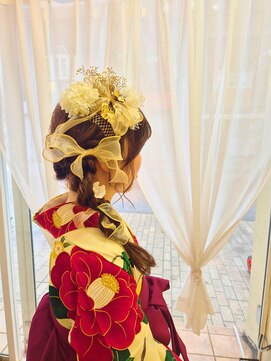 リノ(Lino) 卒業式ヘアアレンジ