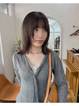 メイ(Mei) グレージュ/ダブルカラー/インナーカラー