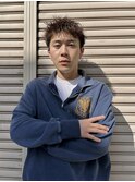 スパイキーショート/刈り上げ/ニュアンスパーマ/メンズカット