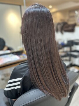 エフフォーユアヘアー(F for your hair) バイオレットブラウン ロング