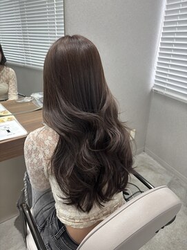 ボタン ハカタ(VOTAN hakata) オリーブブラウン/ブラウンカラー/レイヤーカット