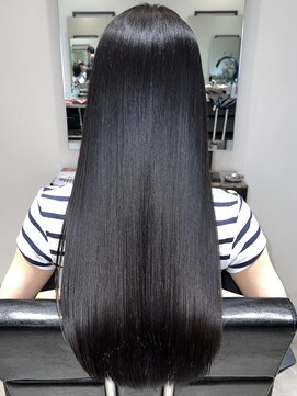 フリック 京都河原町店(FLICK) ★ブルーカラー/韓国風顔まわりレイヤー/姫カット/就活対応/京都