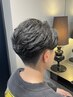【しゅか指名限定】「メンズヘアセットレクチャー」カット＋カラー＋眉カット