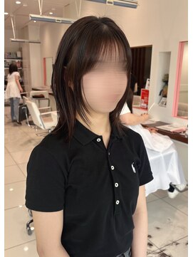 バサ 江古田店(BASSA) 【Runa】ハッシュカット/フェイスレイヤー/ウルフカットレイヤー