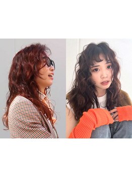 【Confetti ひまわり高橋店】のイチオシは≪パーセット≫!!自然な曲線を叶えられる傷みの少ないカール◇