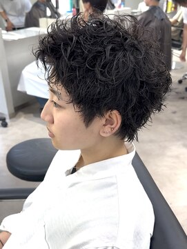 リベル(LIBER) スパイキーパーマ/スパイキーショート/八王子/メンズサロン