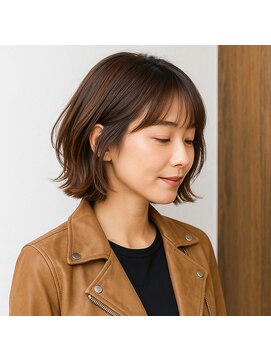 スープレックス ヘアーデザイン(SOUPREX HAIR DESIGN) 簡単スタイリング　スウィングボブ　20代 30代 40代 50代 60代