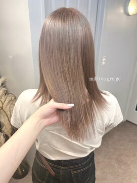 アンベリール 大名(Embellir) ミルクティーグレージュ!