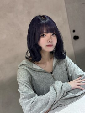 ノアル 大宮店(NOAHL) ラベンダーブルー/ハイトーン/ブリーチカラー