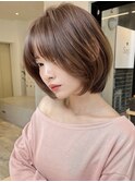 【Say.福岡】長めショートボブ×ひし形シルエット×髪質改善