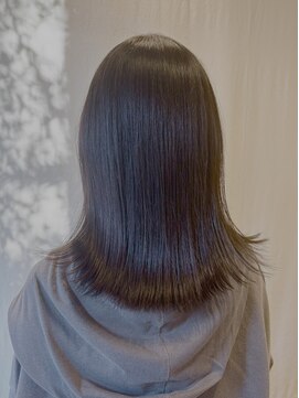 ココカラヘアー ニコ(cococara hair nico) 重めミディアム/髪質改善/トリートメント/顔まわりカット