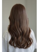 ノートエートル 西金沢(Nought etre)&nbsp;ハイトーンカラー/ツヤ髪スタイル/ミルクティーベージュ