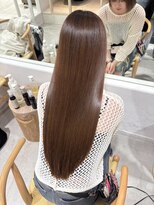 ビューバイネオリーブ 用賀店(Beau'r by neolive)&nbsp;黒髪クラゲヘアーオリーブグレー小顔ココアベージュ[用賀]
