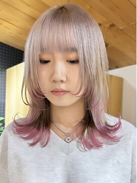 キラ 原宿(KILLA) ココアベージュ/オリーブグレー/小顔/黒髪/クラゲヘアー/原宿