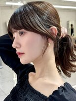 エジョン 三鷹店(Aejon)&nbsp;三鷹レイヤーカット韓国ダブルカラー顔周り前髪カットボブ