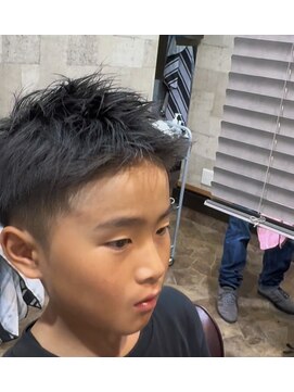 シャノ(siano) キッズフェードショート