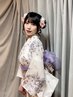 浴衣着付け・簡単ヘアセット ¥7700→¥5500