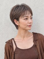 シオミエイチ タイムレス 垂水(shiomi H timeless)&nbsp;涼しげに決まる/大人の清潔感ショート/すっきり美人ショート