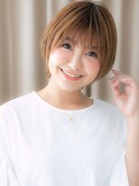 モッズヘア 越谷(mod's hair)&nbsp;ハイトーンカラー小顔シャギーカットハンサムショート10代20代W
